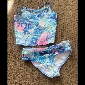 Lilly Pulitzer bathing suit. Size 7. EUC. Smoke free home.